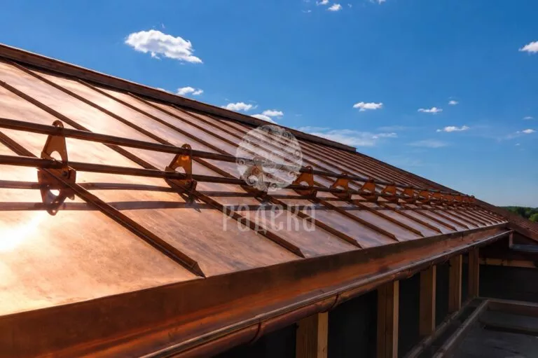 Copper Standing Seam Roofing in Barvikha