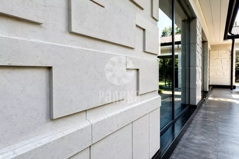 Natural Stone Facade in Barvikha
