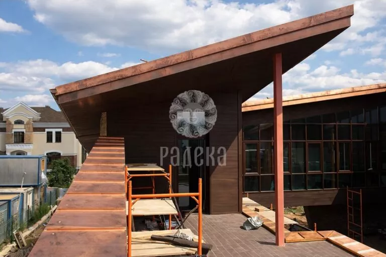 Standing Seam Roofing in the KP “Knyazhe Ozero”
