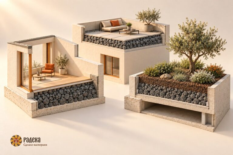 Foam Glass Gravel in Construction