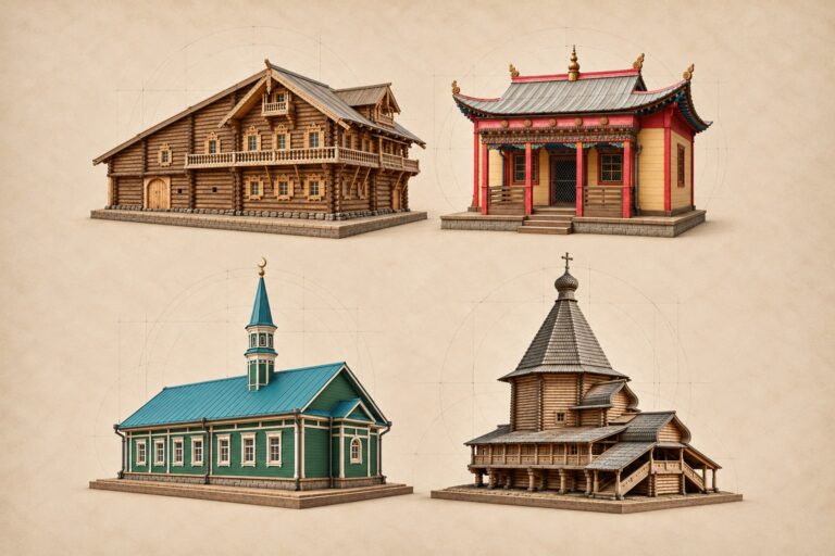 Roofs of the Peoples of Russia